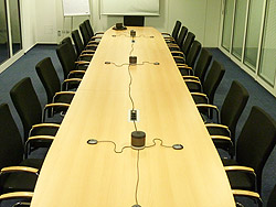 Conference room with Duophon AW 901