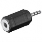 Preview: Adapter Klinkenstecker 2,5mm auf Klinkenbuchse 3,5mm NEU