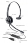 Preview: VT6300 USB Mono Headset MS Teams, SfB VT6300UNC USB03