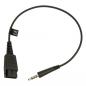 Preview: Jabra QD auf 3,5mm Klinke für Jabra SPEAK 410 & 510, OpenScape S6 & SL6 8800-00-99