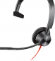 Preview: Poly Blackwire 3215 Monaural USB-A Headset (Bulk) 80S06A6, 209746-201