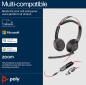Preview: Poly Blackwire 5220 Stereo USB-C Headset +3.5mm Plug +USB-C/A Adapter 8X231AA, 207586-01