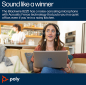 Preview: Poly Blackwire 8225 Stereo Microsoft Teams USB-C Headset +USB-C/A Adapter 8X225AA, 214409-01
