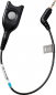 Preview: EPOS CCEL 191, DECT/GSM cable, ED EasyDisconnect to 2.5 mm, 3-pin jack, 20cm, 6dB mic attenuation 1000848