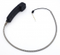 Preview: FHF FernTel 3 handset with armor cord, black FHF9620U001A020-LG