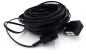 Preview: TAE-F extension cable, TAE-F plug to TAE-F socket, 15m, black 18847 New without packaging