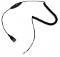 Preview: VT QD-RJ09 plug (05), Spiral PVC, 3.2 Meter, Inline-Anruffunktion, für Cisco Telefone VT-QD10017