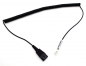 Preview: VT QD-RJ09 plug (02), Spiral PVC, 3 Meter, für Cisco Telefone VT-QD01057