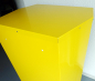 Preview: FHF Telephone-Hood model 404 galvanized steel yellow 11890101
