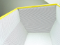 Preview: FHF Telephone-Hood model 404 galvanized steel yellow 11890101
