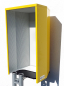Preview: FHF Telephone-Hood model 404 galvanized steel yellow 11890101