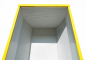 Preview: FHF Telephone-Hood model 404 galvanized steel yellow 11890101