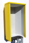 Preview: FHF Telefon-Schallschutzhaube Modell 404 GFK gelb 11890122