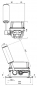 Mobile Preview: DUK Förderbandschieflaufschalter, ATEX Zone 22 LHPE-10/2-L50V-EX, Zeichnung