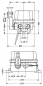Mobile Preview: DUK Seilzugnotschalter einseitig LHPEw-10/1-BSL Zeichnung
