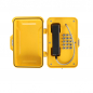 Preview: J&R JR101-FK-GSM Weatherproof Telephone, Keypad, Yellow, protection door