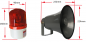 Preview: J&R JR101-FK-HB-4G Weatherproof Telephone, keypad, with Horn & Beacon, yellow, protection door