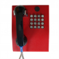Preview: J&R JR207-FK-Analog Anti-vandal Telephone, Keypad (16), Red