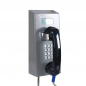 Preview: J&R JR212-FK-GSM Anti-vandal Telephone, Keypad, Volume Control, LCD Display, Stainless Steel