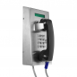 Preview: J&R JR212-FK-Analog Anti-vandal Telephone, Keypad, Volume Control, LCD Display, Stainless Steel