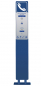 Preview: J&R JR315-SC-P-4G Emergency Help Point, 2 Button, Autodial-Phone, stainless steel/Blue