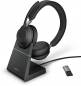 Preview: Jabra Evolve2 65 Link380a UC Stereo Stand Black 26599-989-989