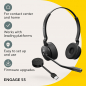 Preview: Jabra Engage 55 SE Stereo, Link400a USB-A, MS 9659-450-111