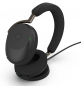 Preview: Jabra Evolve3 85 MS, USB-C Dongle Link390c, Schwarz, Wireless-Ladepad 38599-999-889