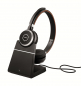 Preview: Jabra Evolve 65 SE MS Duo USB incl. charging cradle 6599-833-399