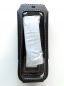 Preview: Avaya DECT 3730 Ledertasche Telefontasche schwarz mit Rotationsclip weisse Naht 3637