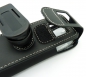 Preview: Phone Leather Case Leather bag for ASCOM d43 with rotating clip black 10090, 3637
