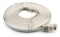 Mobile Preview: LAN-Cable CAT6 UTP Slim 5m Patch cable, flat cable, Flat slim-line, for IP Phones/Devices, gray 75715-SL