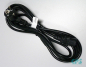 Preview: Power cable EU straight plug Typ F, CEE 7/7 to C13 power connector 3m black L30251-U600-A389 L30280-Z600-F105 NEW