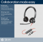 Preview: Poly Blackwire 3320 Stereo USB-C Headset +USB-C/A Adapter 8X219AA, 213935-101