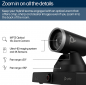 Preview: Poly Studio E60 Smart Camera 4K MPTZ with 12x Optical Zoom 9W1A6AA#AC3
