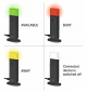 Preview: EPOS UI 10 BL Busylamp 2,5mm Klinke 1000701