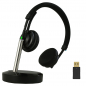 Preview: VT X300 BT Duo / Stereo Headset +BT 100U dongle with Base Station, Base Station with Smartphone charging