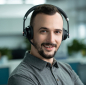 Preview: VT B320 Bluetooth Stereo Duo Headset mit ANC +BT 100U USB Dongle +Ladekabel
