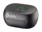 Preview: Poly Voyager Free 60+ UC Carbon Black Earbuds +BT700 USB-C Adapter +Touchscreen Charge Case 7Y8G4AA, 216065-02