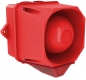 Preview: FHF Sounder-Strobe light-Combination X10 LED Mini red body 10-60 VAC-DC red lens 22531322