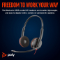 Preview: Poly Blackwire 3220 Stereo USB-C Headset +USB-C/A Adapter (Bulk) 8X228A6, 209749-101