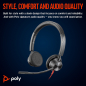 Preview: Poly Blackwire 3325 Stereo USB-C Headset +3.5mm Plug +USB-C/A Adapter 8X221AA, 213939-101