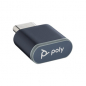 Preview: Poly Voyager Free 60 UC M Carbon Black Ohrstöpsel +BT700 USB-C Adapter +Basic Lade-Case 7Y8L8AA, 220757-02