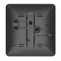 Preview: Gigaset DESK 800A black, LC-Display, Answering machine, Handsfree, RJ-9 Headsetport S30350-H225-B101