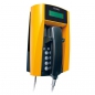 Preview: FHF Wetterfestes Telefon FernTel 3 schwarz/gelb mit Display mit Wendelschnur 11231021