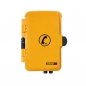 Preview: FHF Wetterfestes Telefon InduTel gelb Kunststoffgehäuse mit Schutztür 11264501