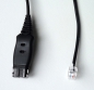 Preview: IPN QD/RJ9 connection cable with switches IPN101