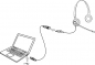Preview: Jabra LINK 230 USB Adapter QD auf USB 230-09