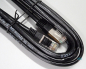 Preview: LAN-Kabel CAT5 RJ45 Stecker geschirmt 3m schwarz 1AB045210132-100