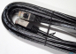 Preview: LAN-Kabel CAT5 RJ45 Stecker geschirmt 3m schwarz 1AB045210132-100